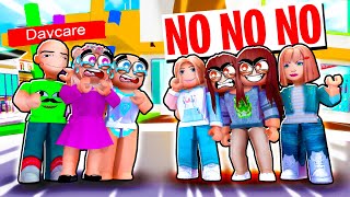 DAYCARE FUNNY SUBSTITUTE ADVENTURES  Roblox  Brookhaven 🏡RP [upl. by Halpern108]