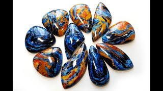 One more my result of Pietersite stone which I want to share with you Polymer clay [upl. by Aindrea]