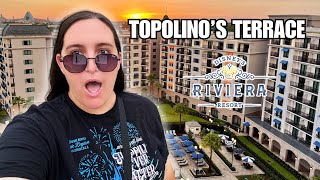 IS THIS THE BEST RESTAURANT AT DISNEY WORLD Topolino’s Terrace Dinner Review Riviera Resort [upl. by Ynahteb]