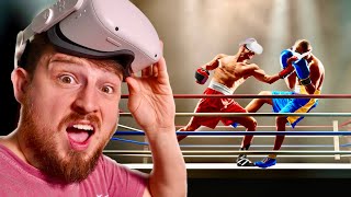 Real Boxers Try VR Boxing [upl. by Merna]