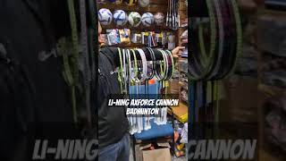 Lining axforce cannon badminton racket racket topten shots bestfive [upl. by Ynoyrb573]