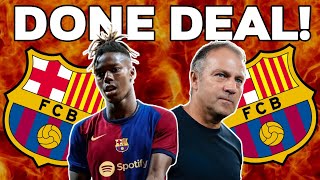 🚨 BREAKING Barcelona News Nico Williams TRANSFER Thiago Messi and Yamal  FOOTBALL TRANSFERS NEWS [upl. by Anytsyrk]