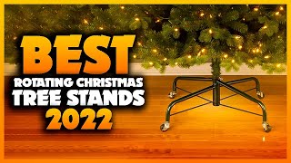 Top 5 Best Rotating Christmas Tree Stands You can Buy Right Now 2023 [upl. by Enined]