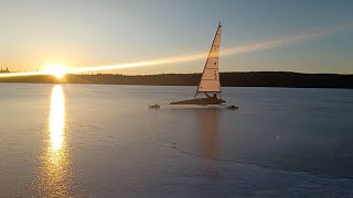 CIBC  First sail of 20222023 season Lac Abénakis Québec [upl. by Dani558]