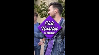 What Side Hustles Are Students Using to Get Through College sidehustle college business [upl. by Esiahc]