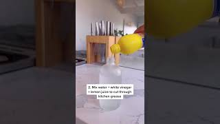 Kitchen cleaning hacks 🧹🧼🧹 kitchen kitchenitems youtubeshorts ytshort [upl. by Wina]