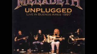 Megadeth My Sweet Lord Unplugged [upl. by Paik]