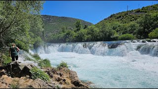 Kajaktour auf dem Fluss Winnetous  Zrmanja  Kroatien [upl. by Maxantia426]