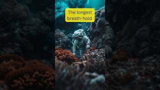 The longest breath  hold youtubeshorts facts factshorts science school shortsfeed short [upl. by Ia]