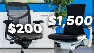 Herman Miller Embody vs WorkPro Quantum 9000 Comparison  Review  Chair Race [upl. by Georgie954]