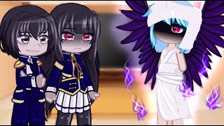 The Eminence In Shadow React To Rimuru Tempest  Gacha React [upl. by Aihsekyw792]