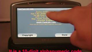 FAQ How Do I Find My TomTom Device Code [upl. by Darnoc]