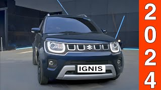 IGNIS Alpha Blue Colour 2024 Model New Updated Maruti Suzuki IGNIS 2024 Alpha Model Review [upl. by Sutherland335]