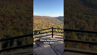 Fall colors on Oberg Mountain in Tofte MN minnesota exploreminnesota exploremn fallcolors [upl. by Falkner]