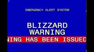 Blizzard Warning EAS Duluth MN [upl. by Donetta47]