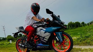 😱Dangerous bike ride with 360 view watch till end😱 [upl. by Donough]