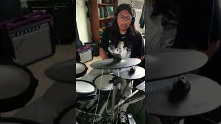 Boomslang Groove  kublaikhan kublaikhantx music drumcover drummer drumming shorts metal [upl. by Ylrehs]