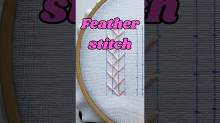 Feather stitch How to do a Feather stitch [upl. by Eleph512]