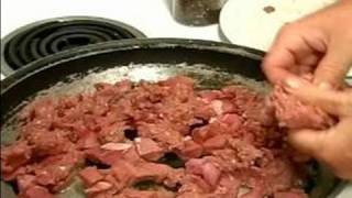 How to Make Chili  How to Brown Meat for Chili [upl. by Pavior]