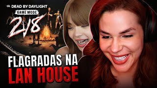 O dia QUE FOMOS FLAGRADAS na LAN HOUSE 🖥️  Dead by Daylight [upl. by Whitebook]