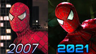 Why Does Tobey Maguire’s SpiderMan Suit Look Different In SpiderMan No Way Home [upl. by Chrissy]