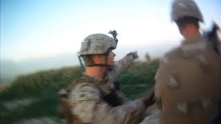 US Marines Firefight With Taliban During Opium Seizure  Part 33 [upl. by Oalsinatse]