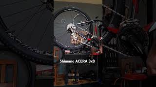 Shimano ACERA 3x8 bikereels bike shimano [upl. by Boor]