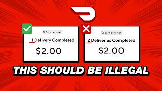 How DoorDash Gets Away With Paying Drivers 0 [upl. by Ylil389]