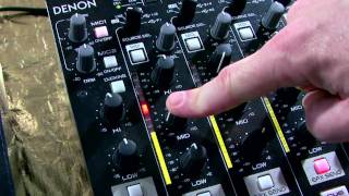 Denon DNX1600 mixer overview with Andre Cato [upl. by Pahl417]