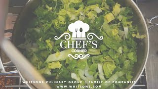 Chefs Corner Escarole and Bean Soup [upl. by Ytirehc]