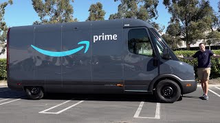 The Rivian Electric Amazon Delivery Van Is Highly Innovative and Incredibly Cool [upl. by Camilla]