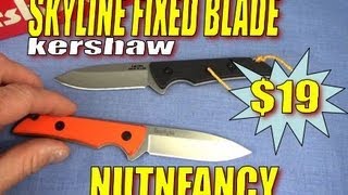 quotKershaw Fixed Blade Skyline 19quot by Nutnfancy [upl. by Nerraw704]