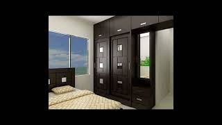 Wardrobe new design Sliding door wardrobe cupboard new design good working [upl. by Eniger595]