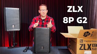 ZLX 8P G2 Unboxing amp Overview Elevate Your Sound Experience [upl. by Sedda]