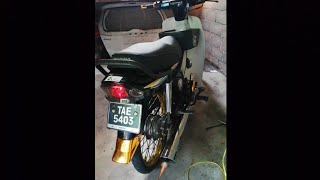 Honda ex5 Dream spec 56mm  exhaust sound  ex5 modified [upl. by Maddis756]