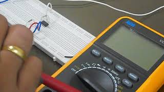 Measuring input offset Voltage PHY441A  IITK [upl. by Treva]