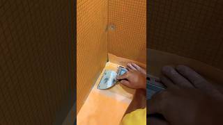 Easy CURBLESS entry shower Part 2 schlutersystems shower gotitcoach [upl. by Misak]