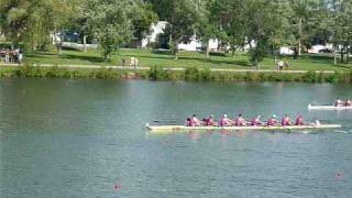 St Catharines Rowing Club Hwt Men winning the Sr Mens 8 at the 2009 RowOntario Championships [upl. by Corso]