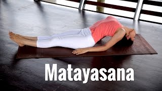 Matsyasana the Fish Pose in Yogasana [upl. by Nnaacissej]