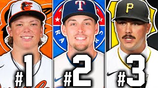 Ranking Top 10 Prospects in MLB [upl. by Nylatsirk743]