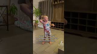 Hand flapping An early sign of autism autism toddler stimming [upl. by Hey]