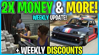 GTA Online WEEKLY UPDATE 2X Money amp More [upl. by Divaj]