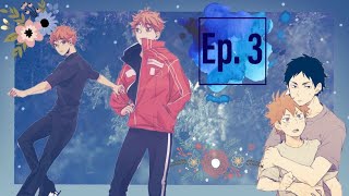 The Colds Warmth Ep 3  AkaHina  Haikyuu Texts [upl. by Scholz410]