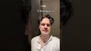 SHAMPOO🗿 VS NO SHAMPOO☠️shampoo hair hairstyle difference shelove [upl. by Renata]