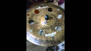 Arborea Cymbals Knight China 12 holes ozone 18inch [upl. by Odeen]