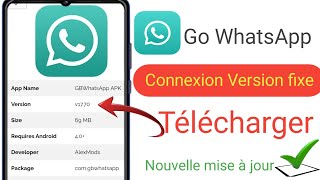 gb WhatsApp kaise télécharger kare nouveau gb WhatsApp gb WhatsApp bannad solution au problème 2024 [upl. by Venuti]