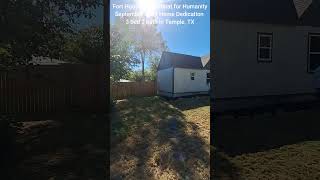 32 Home Walkthrough  Homeownership through Fort Hood Area Habitat for Humanity Part 44 [upl. by Sihtam]