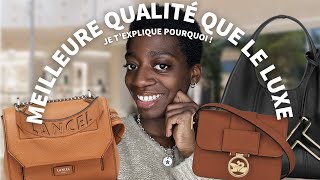 LES SACS PREMIUM QUI SONT DE MEILLEURE QUALITÉ QUE LES SACS DE LUXE Polène Longchamp DeMellier [upl. by Travis]