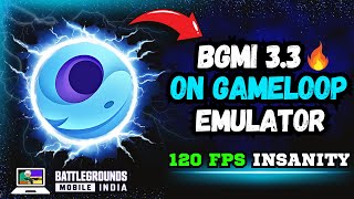 PLAY BGMI 33 IN PC WITH GAMELOOP EMULATOR  Best emulator for low end pc  Ultra HD  120 fps 🔥😍 [upl. by Wiatt]