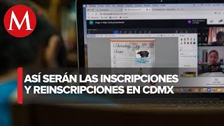 Inician inscripción y reinscripción automática para nivel básico en CdMx [upl. by Oiralednac]